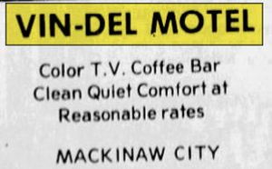 Vindel Motel - May 1973 Listing